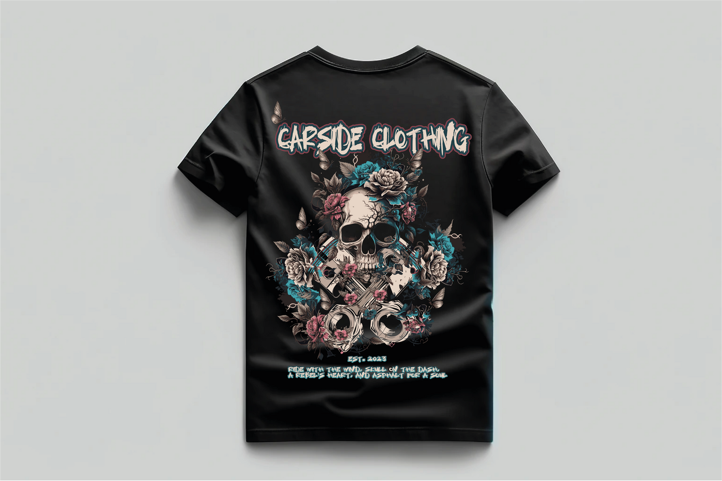 T-SHIRT | REBEL SOUL | SCHWARZ | UNISEX