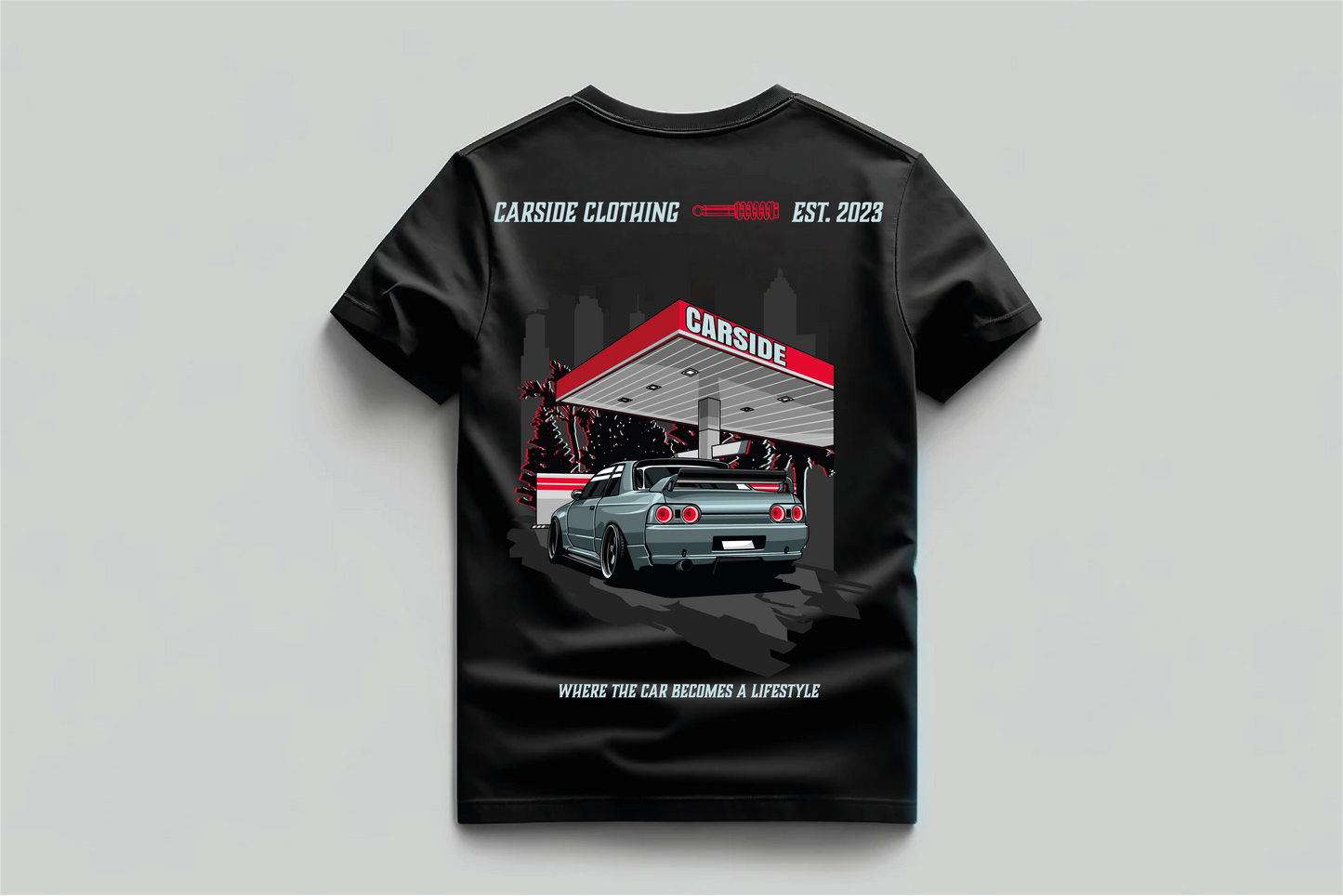 T-SHIRT | MIDNIGHT RIDE | SCHWARZ | UNISEX